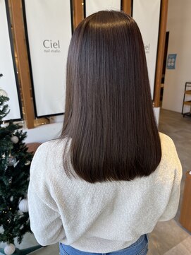 サラビューティーサイト 志免店(SARA Beauty Sight) ツヤツヤチョコレートブラウン/SARA志免☆田村