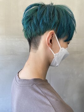 ヘアーサロンウル(hair salon ulu) エメラルドグリーン