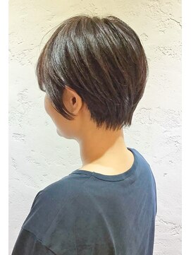 アロマ ヘアルーム 池袋店(AROMA hair room) 大人小顔ショートモードハイライトチョコレート/池袋/池袋東口