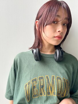 ディッセンバー 渋谷(December) ボブ/レイヤー/ウルフ/顔周りレイヤー/ピンク/ラベンダー/渋谷