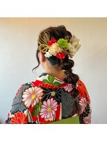 ルセ イノベーション 蓮田店(Ruse innovation)&nbsp;卒業式編み下ろしスタイル