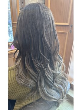 シャンティ 琴似店(Shanti) シルバーベージュ グラデーション