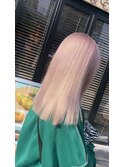 #セミディ#シアカラー#ショートヘアー#姫カット#ダークアッシュ