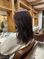 アドラーブル 駅南店(adorable) 【カシスピンク】20代30代40代◎髪質改善カラー