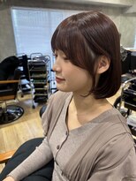 ジュール サウス 新宿南口(Joule South) チョコレートブラウン×ボブスタイル◎