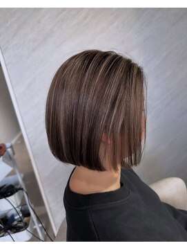 アンベル(ANBEL) 【脱白髪染め】白髪ぼかしハイライト