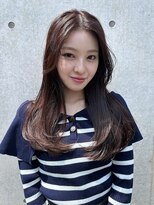 フリーラ 表参道(freera)&nbsp;顔まわりレイヤー/ラベンダーベージュ