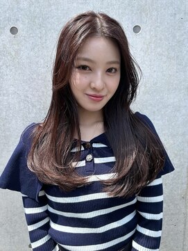 フリーラ 表参道(freera) 顔まわりレイヤー/ラベンダーベージュ