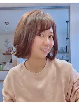 小さな美容室 ハナ(hana) ヘアドネーションからのパーマボブstyle♪