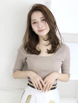 ソース 堺東(SOURCE)&nbsp;艶髪♪内巻きミディアムレイヤー