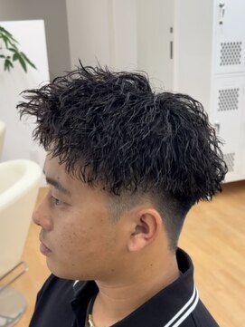 ビカムメンズヘアー 栄店(become men's hair) ツイストスパイラルパーマ/縦落ちパーマ