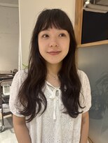 ラミエ バイ メルト 吉祥寺(lamie by melt)&nbsp;小川/ブリーチなしブラウンカラーパーマ風スタイリング