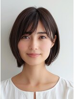 ルシードスタイル アウラ 松戸市五香(LUCIDO STYLE Aura)&nbsp;うる艶サラサラショート【松戸#五香#白髪染め#カラー#髪質改善】