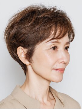 クラゲヘアー/小顔/ココアベージュ/オリーブグレー/川西