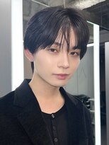 ナレ(NARE)&nbsp;【AYUKI】ナチュラルブラックシースルーマッシュ