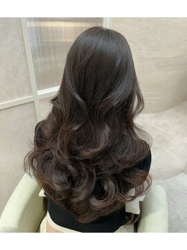 レイヤーカット /縮毛矯正/前髪/顔周り/名古屋/栄/韓国サロン