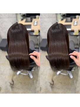  #髪質改善#縮毛矯正#美髪矯正#レイヤーカット#白髪ぼかし