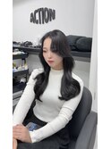 大阪1の韓国ヘア×レイヤーカット　ハリケア髪質改善