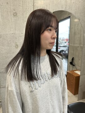 ハーツ(hearts) ライン見せヘアスタイル
