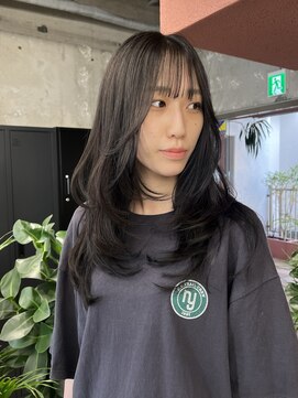 バサ 江古田店(BASSA) 【SAKI】フェイスレイヤー/レイヤーカット/ハッシュカット