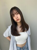 トリッカバルコニー ハヤマ(tricca Balcony Hayama)&nbsp;ストレートロング/似合わせカット/透明感カラー