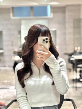 アンダーバーホワイト 天王寺阿倍野店(_WHITE) レイヤーカット　髪質改善　透明感カラー　ブリーチなしカラー