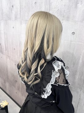 ルミナホワイト(Lumina White) 逆インナーカラー