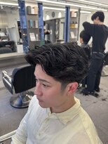 グルーマーズトウキョウ(GROOMER/S TOKYO)&nbsp;ラルフカール/men's/メンズ/刈り上げセンターパート/神保町