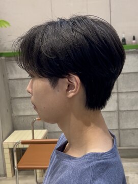 ディッセンバー 伊勢崎(December) メンズ/センターパート/似合わせカット／ニュアンスパーマ