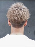 【SENSE渋谷】ハイトーンアップバングショート