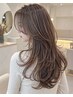 【レイヤーで垢抜けたい方へ◎】韓国風小顔魅せレイヤーカット＋透明感カラー