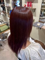 ヘア アンド ビューティ ビーズアモール 春日井神領店(Hair&Beauty B's amor)&nbsp;ブラウンレッド