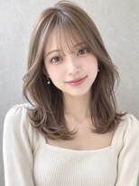 アースオーセンティック 立川店(EARTH Authentic)&nbsp;ミルクティーベージュ×ミディアムレイヤー