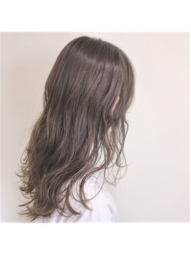 フープヘアー(HOOP.HAIR) 【ＨＯＯＰ】透明感グレージュカラー♪