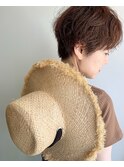 麦わらショート