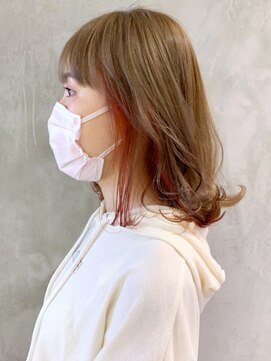 アイティー バイ アルバム 中野店(IT by ALBUM) チェリーピンクインナー_セミウェットウェーブ_ba302273