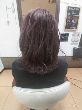 ヘアーズ ベリー 小林店(hairs BERRY) ピンクベージュ