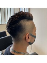 フィーリー ヘア デザイン 太田店(feAry)&nbsp;メンズフェードカット×アシメ【メンズカット】