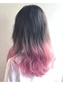 ピンクグラデーション☆