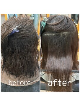 ビール 西新店(BEER) 低刺激縮毛矯正!大塚