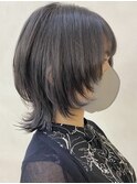 ウルフ/ウルフカット/ボブウルフ/ダークグレー担当岩崎
