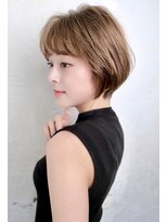 ポット バイ クレドガーデン 大宮東口店(pote by CRED GARDEN)&nbsp;大人かわいい×横顔美人×ひし形ショートボブ20代30代40代大宮m1