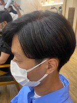 ネオリーブ クーロ メゾン 横浜(Neolive curro Maison)&nbsp;韓国センターパートニュアンスカルマ風パーマ[メンズ]