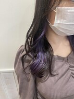 ネオリーブソラ 相模大野店(Neolive sola)&nbsp;インナーカラー×パープル