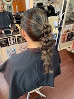 ヘアサロン ユニティ(Hair Salon Unity) ポニテアップアレンジ