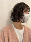 コテでミックス巻き