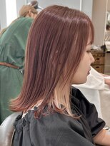 ネオリーブギンザ 銀座店(Neolive GINZA)&nbsp;インナーカラー×イヤリングカラー×ホワイトベージュ【銀座】