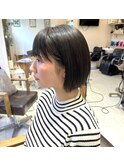 マチルダボブ/髪質改善/縮毛矯正/インナーカラー/20代/30代/40代