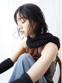 似合わせカットとニュアンスカールでお洒落に可愛いショートボブ