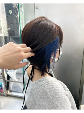シェリ ヘアデザイン(CHERIE hair design) イヤリングブルー☆
